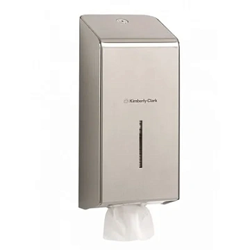 Диспенсер для туалетной бумаги листовой Kimberly-Clark 8972, металлик