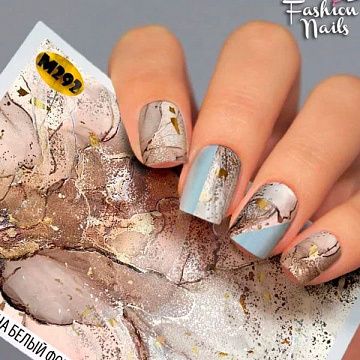 Слайдеры для нейл-дизайна Fashion Nails Metallic 292