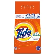 Стиральный порошок Tide Аква-Пудра 3кг, альпийская свежесть, автомат