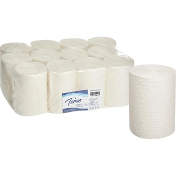 Бумажные полотенца Экономика Проф Комфорт mini в рулоне с центральной вытяжкой, 120м, 1 слой, белые, mini, 12 шт/уп, Т-0130