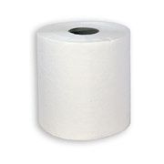 Бумажные полотенца в рулоне, 150м, 2 слоя, белые, 44150