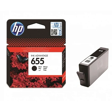 Картридж струйный Hp 655 CZ109AE, черный