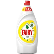 Средство для мытья посуды Fairy 900мл, сочный лимон, гель
