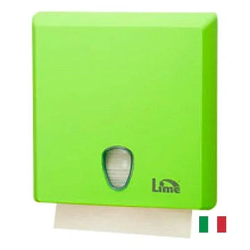 Диспенсер для полотенец листовых Lime зеленый, maxi, Z укладка, A70610EVS
