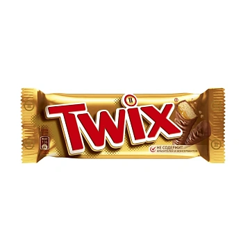 Батончик шоколадный Twix, 55г