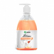 Жидкое мыло с дозатором Grass Milana 500мл, молоко и мед, 126100