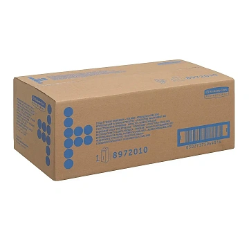 Диспенсер для туалетной бумаги листовой Kimberly-Clark 8972, металлик