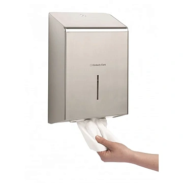 Диспенсер для полотенец листовых Kimberly-Clark Metal 8971, металлик
