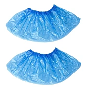 Бахилы Laima Прочные 15мкм, голубой, 50 пар