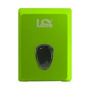 Диспенсер для туалетной бумаги листовой Lime зеленый, mini, V укладка, 916004