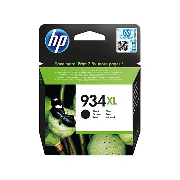 Картридж струйный Hp 934 XL черный