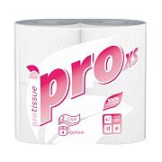 Туалетная бумага Protissue С177 белая, 18м, 2 слоя, 4 рулона