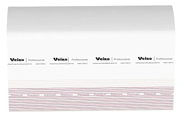 Бумажные полотенца Veiro Professional Premium H2, 2 слоя, Z-сложение, 200лист, белые, KZ303
