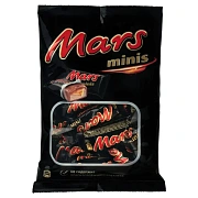 Батончик шоколадный Mars Minis, 180г