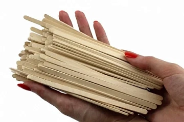 Шпатель деревянный 140х6мм, 100шт/уп