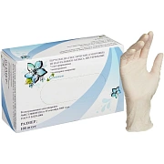 Перчатки латексные Cerebrum текстур нестер неопудр размер S белые (50 пар упак)