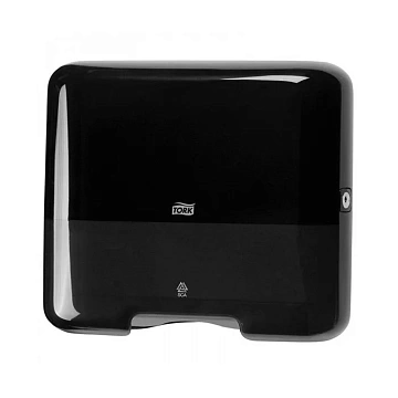 Диспенсер для полотенец листовых Tellus (tork) Elevation H3, 553108, мини, черный