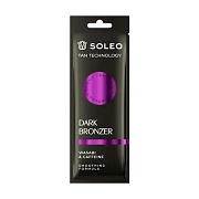 Бронзатор Soleo Dark Bronzer васаби и кофеин, 15мл, саше