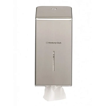 Диспенсер для туалетной бумаги листовой Kimberly-Clark 8972, металлик