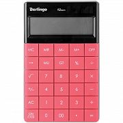Калькулятор настольный Berlingo темно-розовый, 12 разрядов