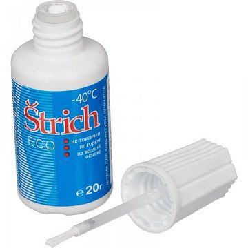 Корректирующая жидкость Attache Eco Strich 20мл, с кисточкой, на водной основе