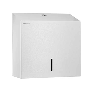 Диспенсер для полотенец листовых Merida Stella R ASB101.R, белый, металлический, Макси