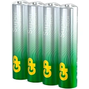 Батарейка Gp Super Alkaline AA LR6, 1.5В, алкалиновые, 4шт/уп, эконом