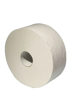 Туалетная бумага Protissue С350 в рулоне, 1 слой, 525м, белая
