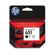 Картридж струйный Hp 651 C2P10AE, черный