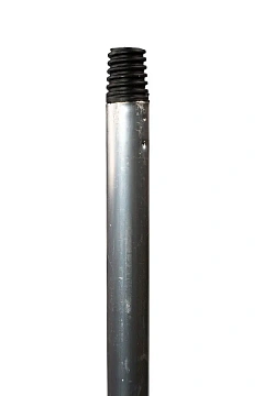 Ручка швабры Vclean красная, 150см, d-22мм, с резьбой, IN0619-К