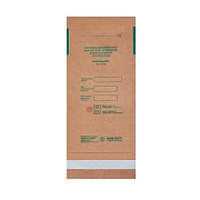 Крафт-пакет Медтест 75х150мм, коричневые, самоклеющейся, 100шт/уп