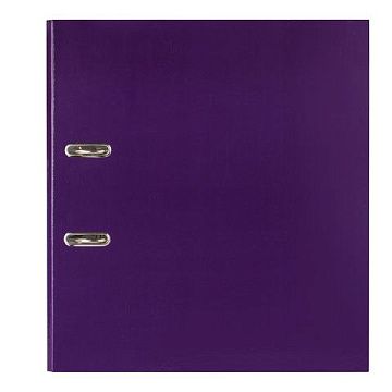 Папка-регистратор А4 Brauberg фиолетовая, 75мм, 222073