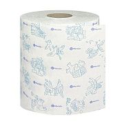 Бумажные полотенца Merida Top Print Maxi в рулоне с центр. вытяжкой, 2-цв рисунок, 160м, 2 слоя, 6шт