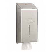 Диспенсер для туалетной бумаги листовой Kimberly-Clark 8972, металлик