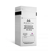 Пакеты для стерилизации Manita Professional 60х100мм, белые, самоклеящиеся, 100шт/уп