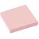 Блок для записей с клейким краем Brauberg 76х76мм, розовый 100л