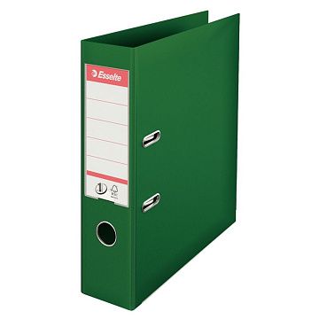 Папка-регистратор А4 Esselte №1 зеленая, 75 мм, 811360