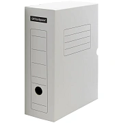 Архивный короб Officespace белый, А4, 100мм, A-GBL100C_1776