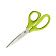 Канцелярские ножницы Attache Lime 17.5см, салатовые, эргономичные ручки
