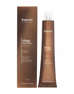 Краска для волос Kapous Non Ammonia NA 7.11, интенсивно-пепельный блонд, 100мл