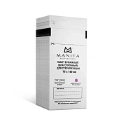 Пакеты для стерилизации Manita Professional 75х150мм, белые, самоклеящиеся, 100шт/уп