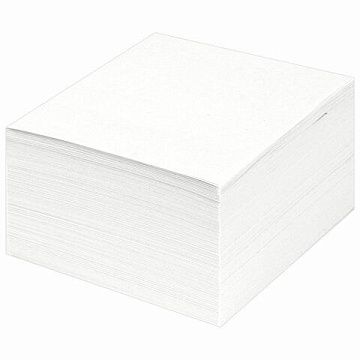 Блок для записей непроклеенный Staff белый, 90х90х50мм