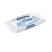 Влажная туалетная бумага Kleenex Cotton Fresh 42 листа, сменный блок