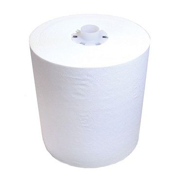 Бумажные полотенца Экономика Проф в рулоне, белые, 210м, 1 слой, 251210