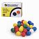 Кнопки для пробковых досок Brauberg цветные, 50 шт/уп, шарики, в карт. коробке