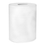 Бумажные полотенца Экономика Проф Элит в рулоне, 120м, 2 слоя, белые, midi, 6 шт/уп, Т-0140