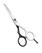 Ножницы парикмахерские Kapous Pro-scissors WB прямые, 5.5', черный футляр