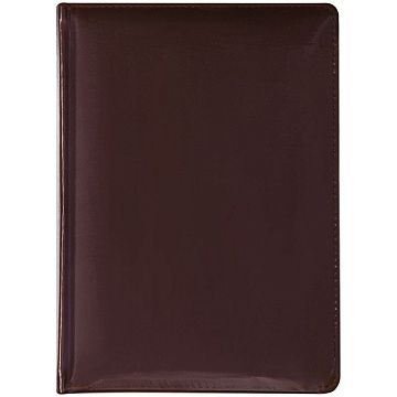 Ежедневник недатированный Officespace Winner коричневый, А5, 136 листов, гладкий матовый, обложка с