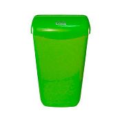 Контейнер для мусора подвесной Lime 11л, зеленый, с держателем мешка, 974114