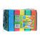 Губка для мытья посуды Артпласт Идеал Maxi с абразивным слоем, 7х9.5х3см, многоцветные, 5шт/уп
